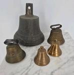 Vintage Messing Klokken Set | 5 Stuks | Scheepsklokken, Ophalen of Verzenden