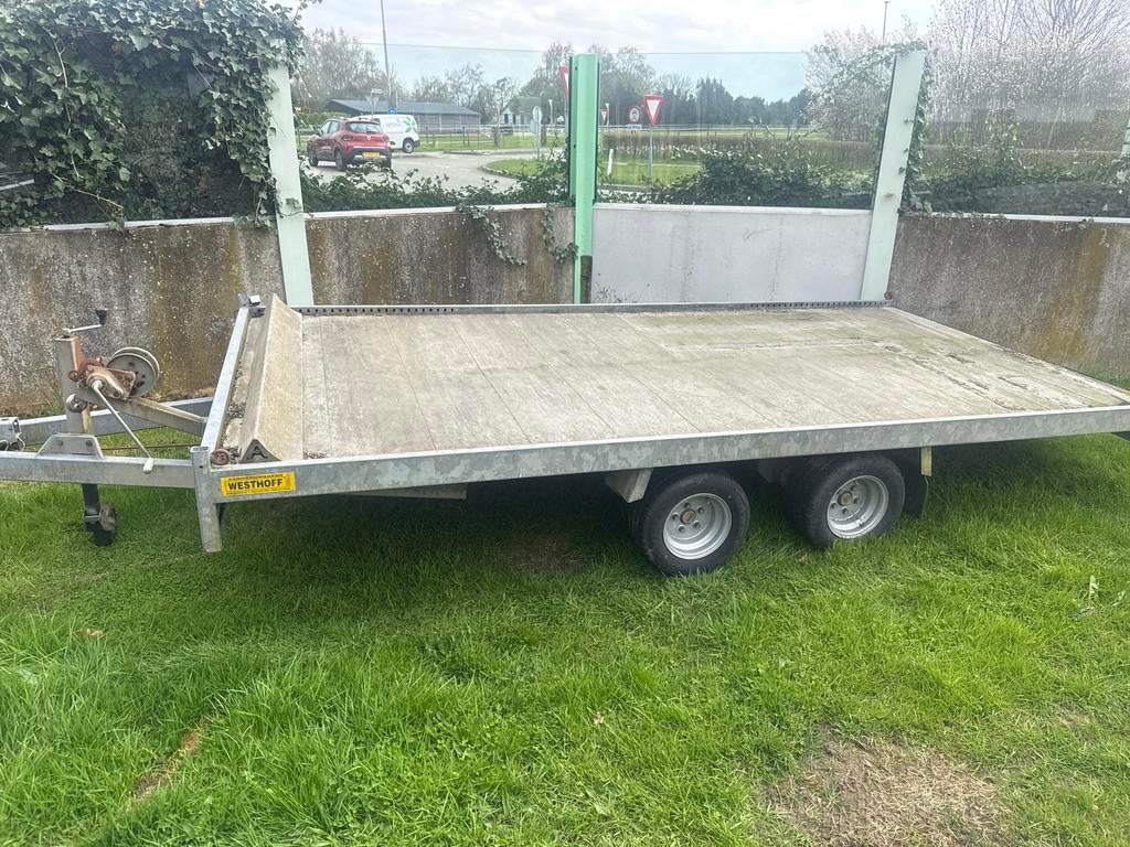 Robuuste autoambulance / autotransporter - Westhoff, Auto diversen, Aanhangers en Bagagewagens, Ophalen, Gebruikt