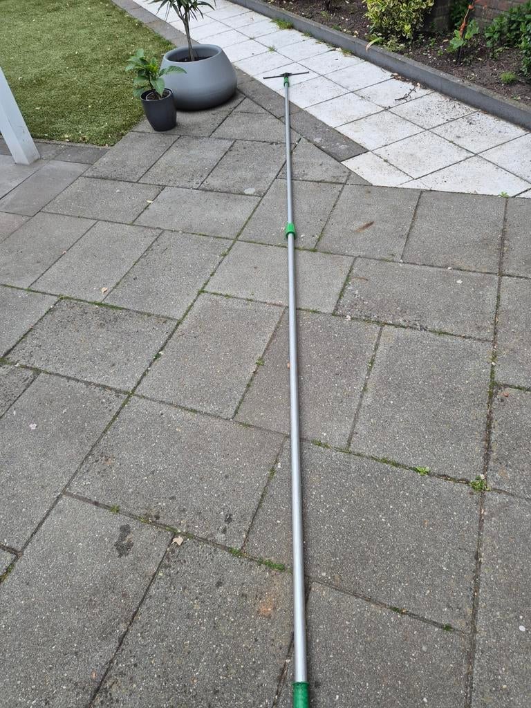 Telescopische wasstok 4 meter lang, Ophalen, Wasrek