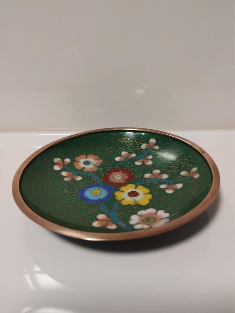Oud chinees cloisonne schaaltje, Ophalen of Verzenden