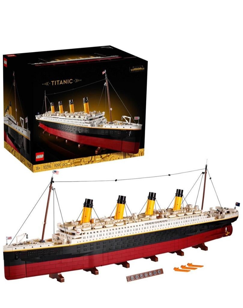LEGO Titanic 10294 - Compleet met doos en boekjes, Ophalen, Compleet, Gebruikt, Lego
