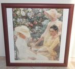 Wanddecoratie Jan Toorop Trio Fleuri Impressionisme, Ophalen of Verzenden