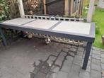 Grote zware buitentafel met tegels, Tuin en Terras, Tuintafels, Ophalen of Verzenden