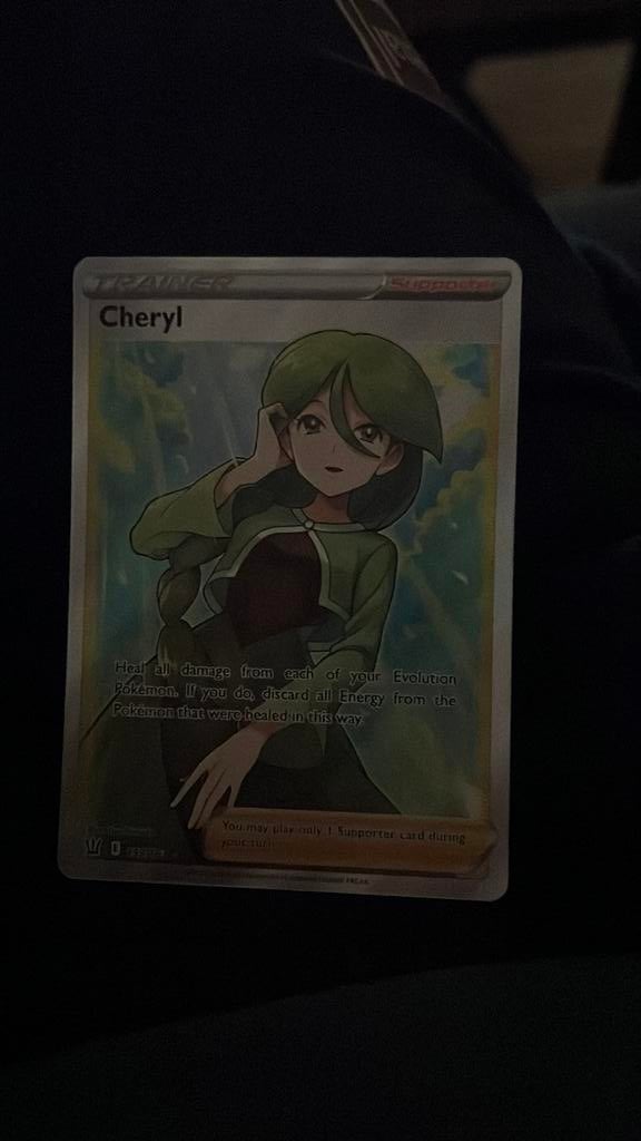 Cheryl training card, Ophalen of Verzenden, Zo goed als nieuw