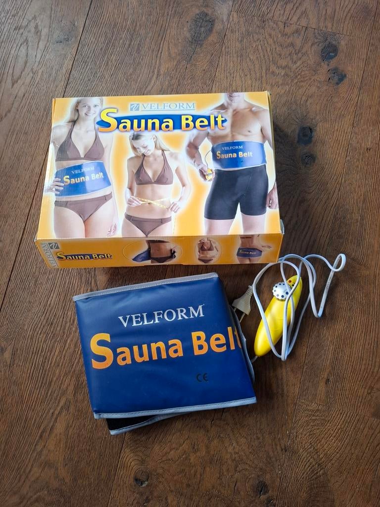 Velform Sauna Belt - Afslankband voor buik en taille, Ophalen of Verzenden