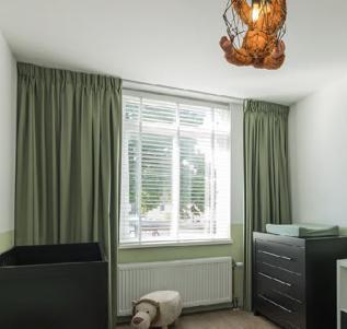 Jaloezieën wit breedt 119 cm hoog 163,5 cm, Huis en Inrichting, 100 tot 150 cm, Wit, Nieuw, Ophalen of Verzenden