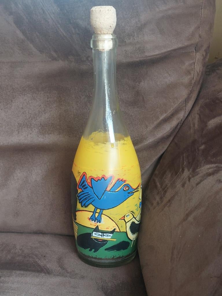 Corneille fles met kurk, Ophalen of Verzenden