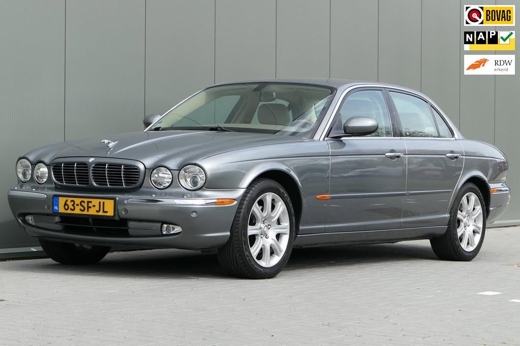 Jaguar XJ 4.2 V8 Sovereign NAP Youngtimer Leder Stoelverwarm, Auto's, Automaat, Achterwielaandrijving, Gebruikt, Euro 3