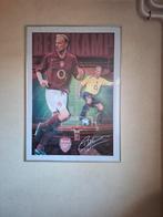 Poster Dennis Bergkamp, Ophalen of Verzenden, Poster, Plaatje of Sticker