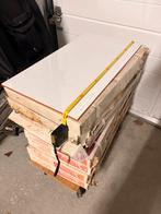 Witte glanzende tegels - 31x59 cm, Ophalen, 40 tot 60 cm, Keramiek, 5 tot 10 m²