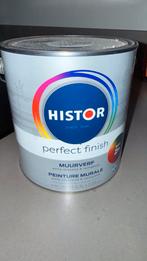 Histor Perfect Finish Muurverf - Cool Charcoal, Ophalen, Nieuw, Verf, Grijs