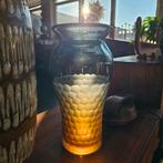 Grote honingraat Vaas - vintage retro design, Ophalen, Zo goed als nieuw, X, X