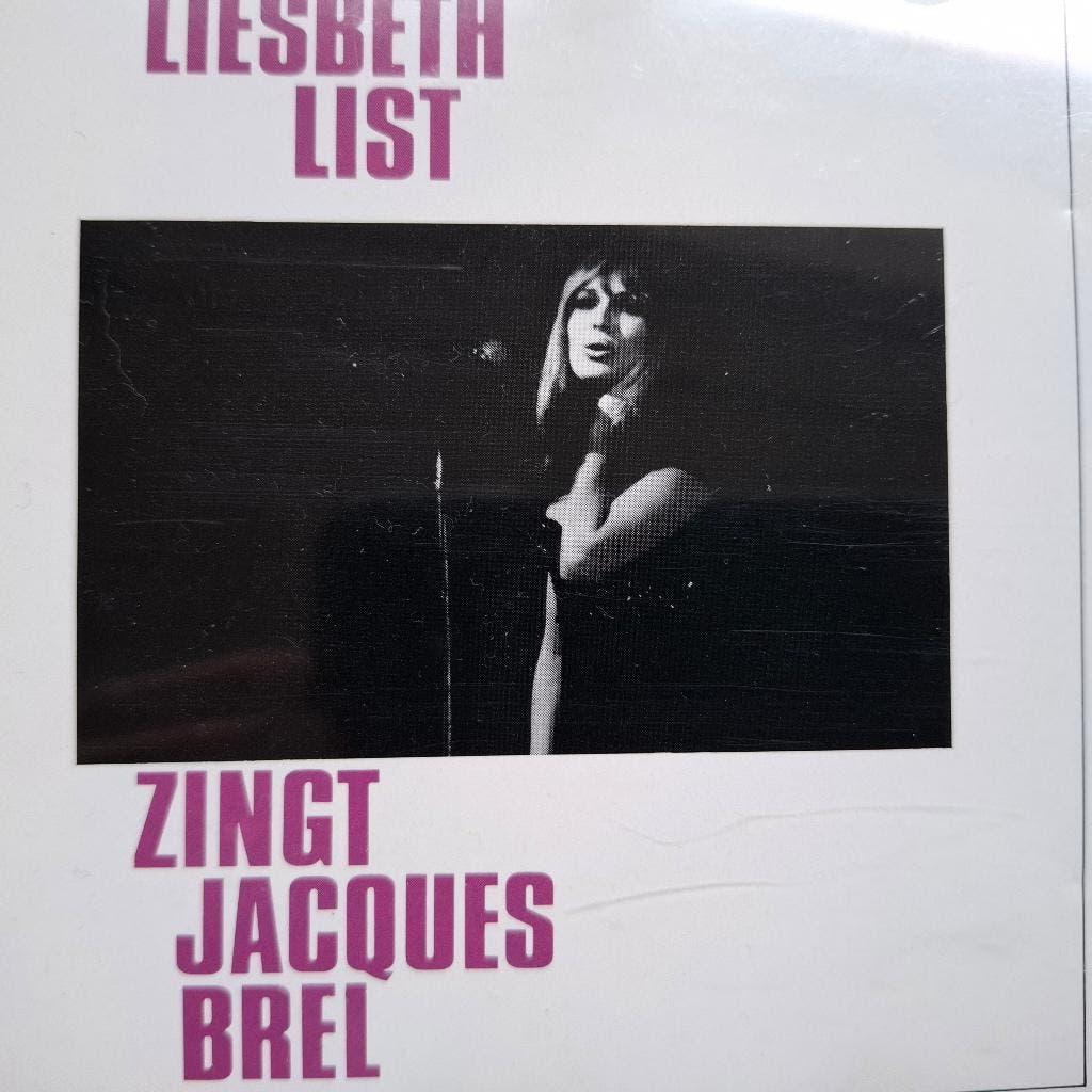 LIESBETH LIST ZINGT JACQUES BREL, Cd's en Dvd's, Cd's | Nederlandstalig, Zo goed als nieuw, Pop, Ophalen of Verzenden