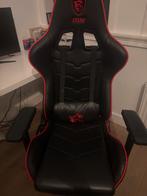 MSI Gaming Stoel - Comfortabel en Stijlvol, Zwart, Ophalen of Verzenden, Zo goed als nieuw, Gaming bureaustoel