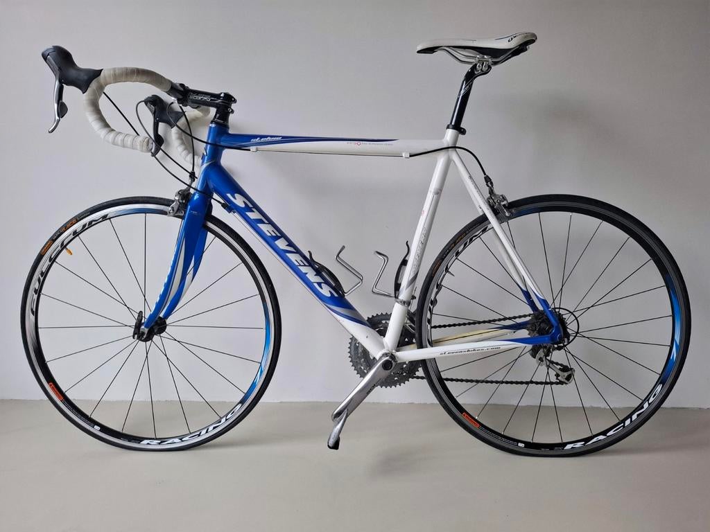 Racefiets, merk Stevens - Blauw/Wit, Fietsen en Brommers, Fietsen | Racefietsen, Ophalen of Verzenden