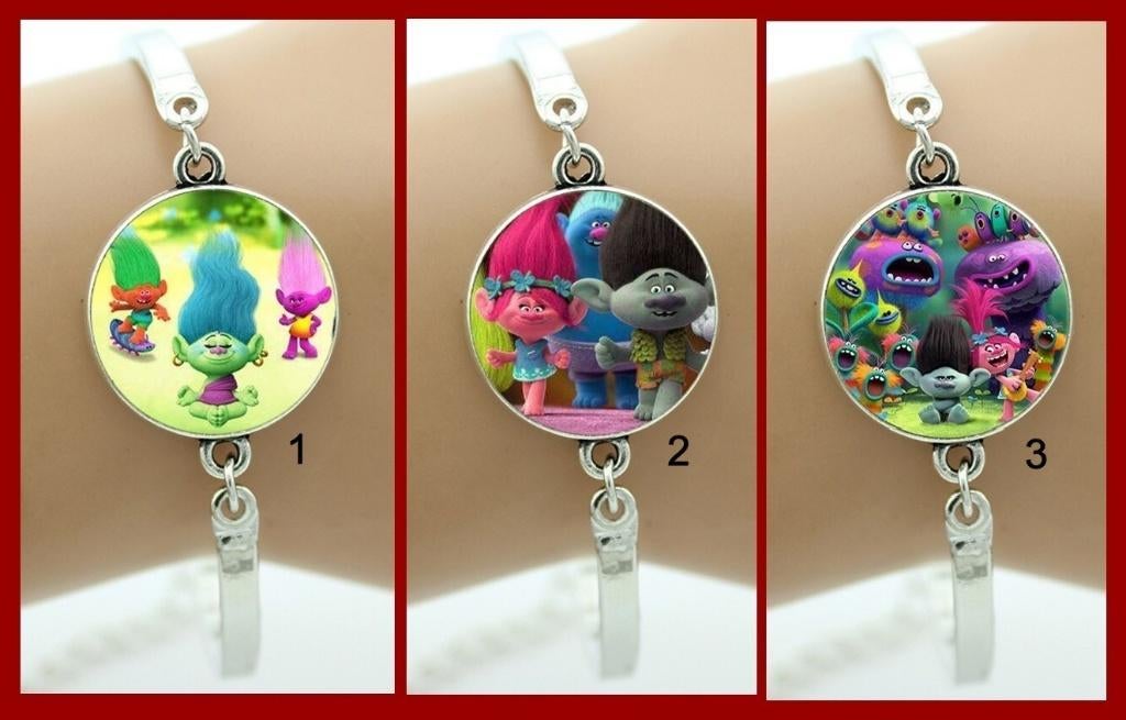 Leuke TROLLS armbanden/bracelets, Verzenden, Nieuw, Overige kleuren, Armband