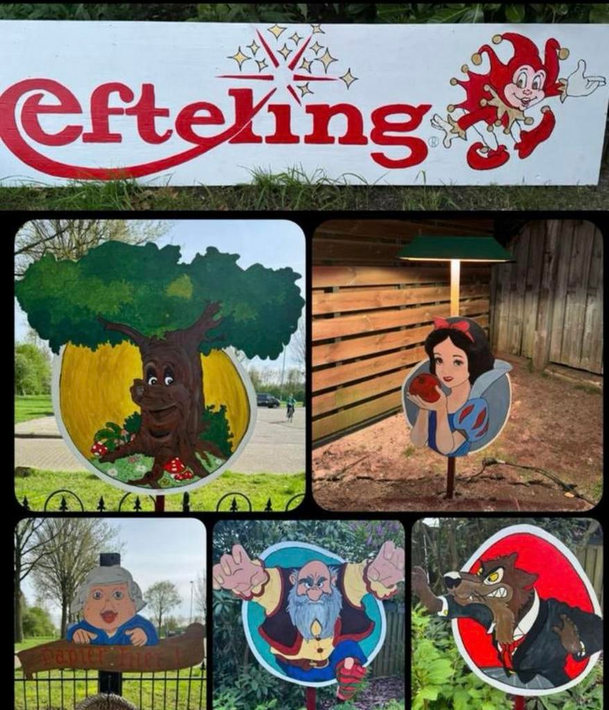 Straatversiering Efteling Te Koop, Hobby en Vrije tijd, Feestartikelen | Verhuur, Ophalen
