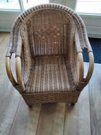 Rotan kinderfauteuil in nieuwstaat, Ophalen, Zo goed als nieuw, Riet of Rotan