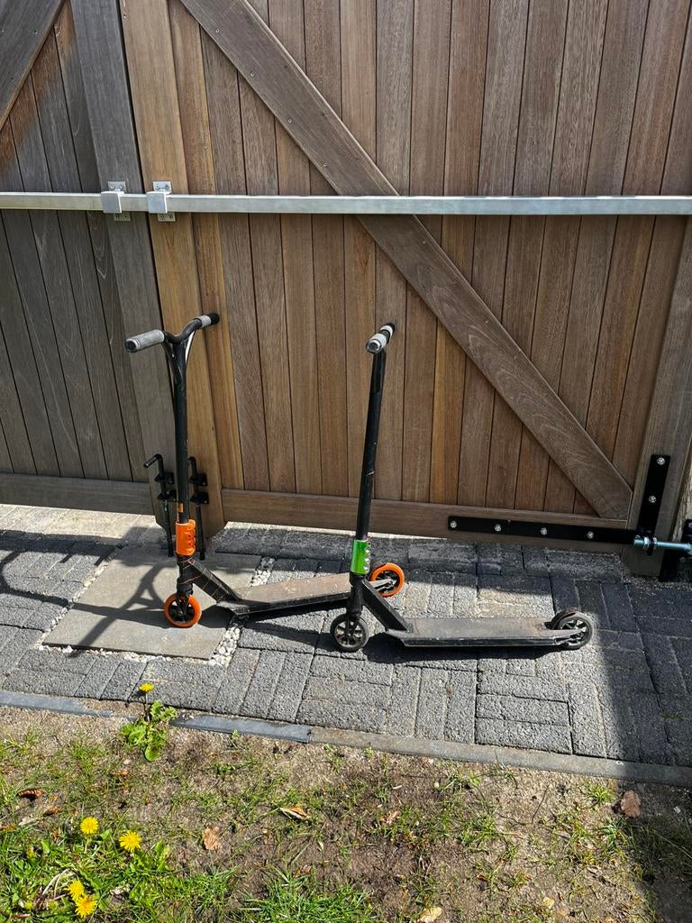 Stuntstep 2 stuks, Fietsen en Brommers, Steps, Ophalen, Gebruikt, Gewone step