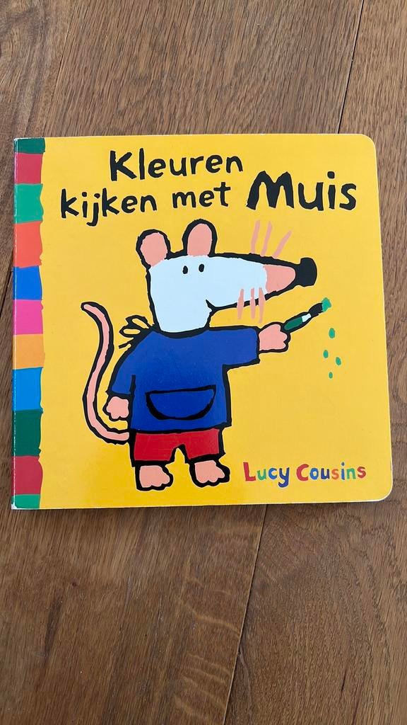 Lucy Cousins: Kleuren Kijken met Muis - nieuw, Boeken, Ophalen of Verzenden, Nieuw