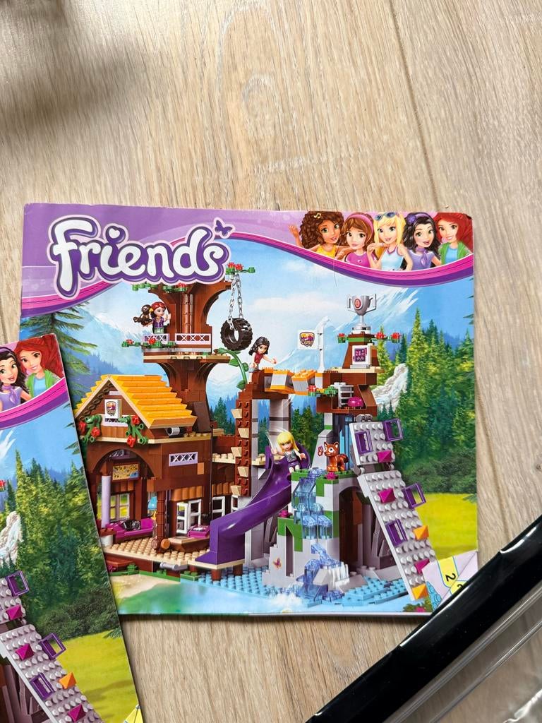 Lego Friends Avonturenkamp 41122, Ophalen of Verzenden, Gebruikt, Complete set, Lego