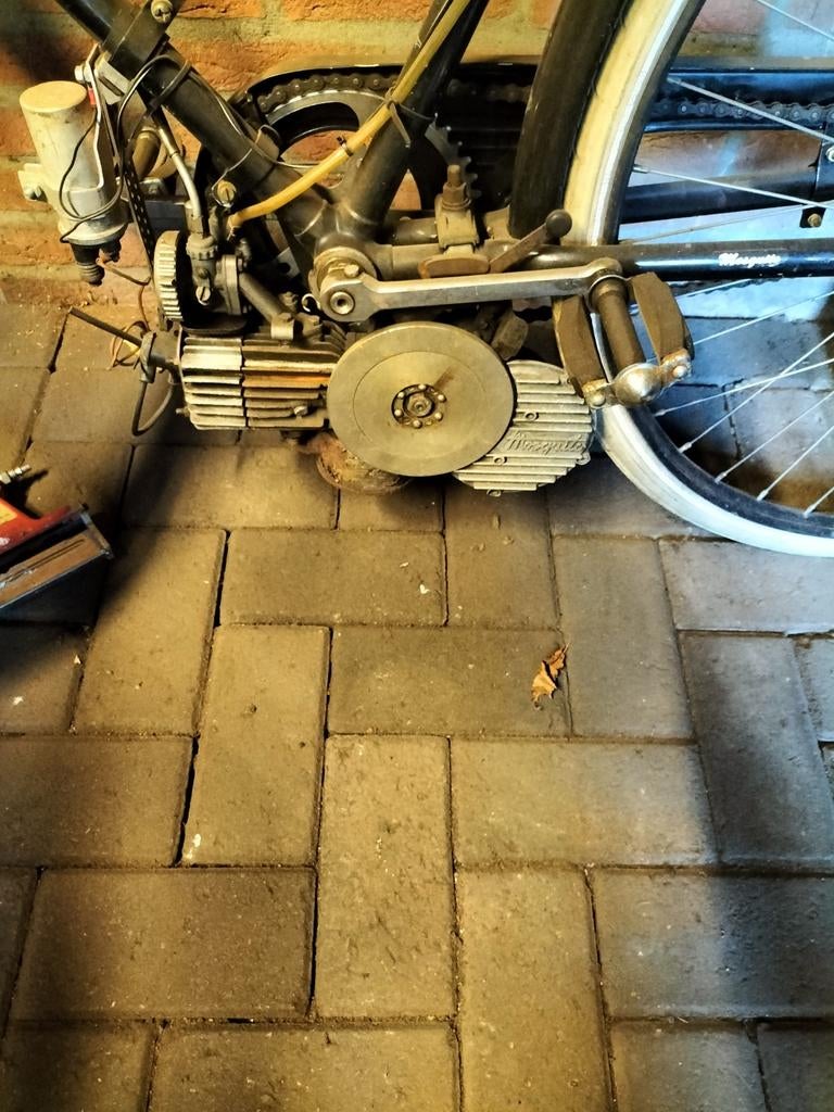 Mosquito fiets hulpmotor - Vintage fiets met motor, Gebruikt, Staal, Motor, Oldtimerfiets