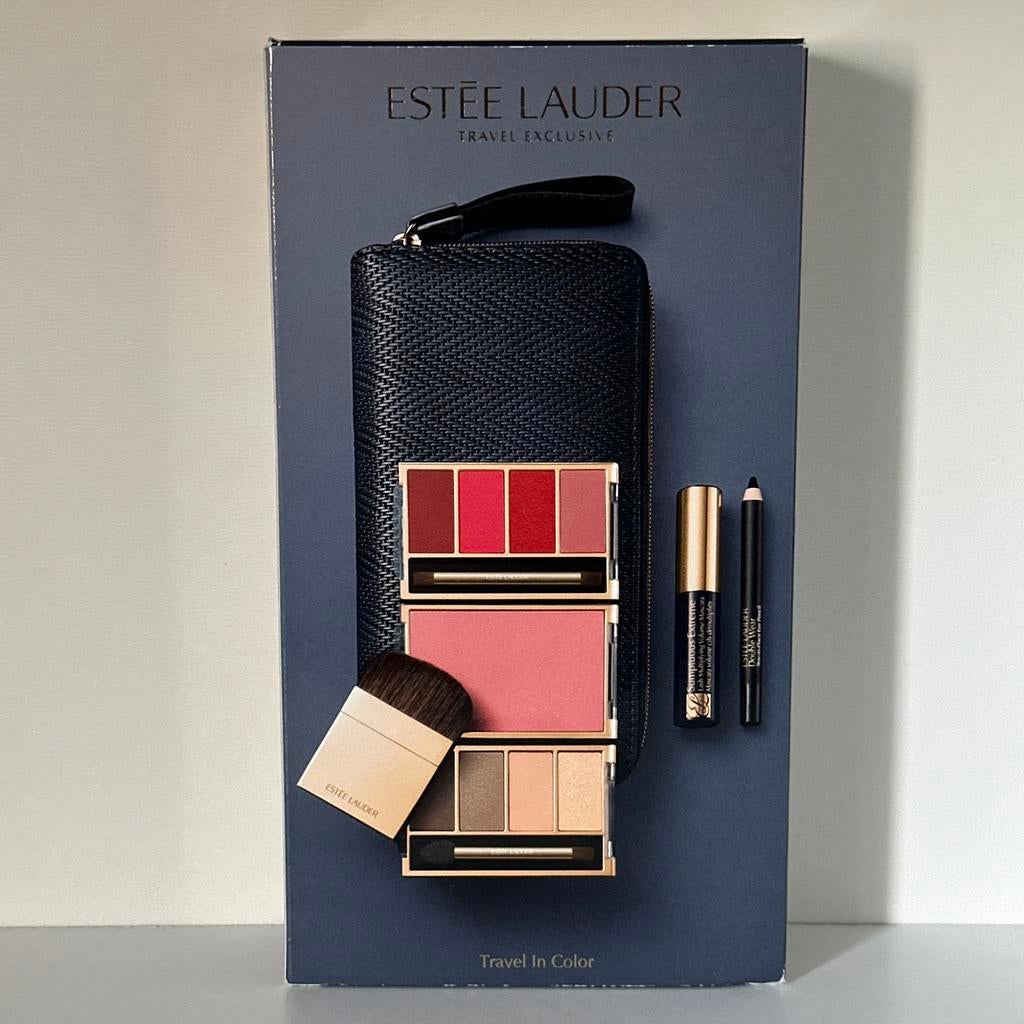 Estee Lauder Travel in Color Make-Up Set, Ophalen of Verzenden, Nieuw, Gehele gezicht