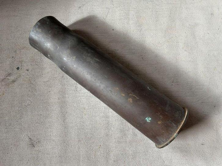 wo1 - Duitse 8,8 cm Marine huls 1907 - LEEG, Verzamelen, Militaria | Algemeen, Landmacht, Hulzen of Bodemvondsten, Duitsland, Ophalen of Verzenden