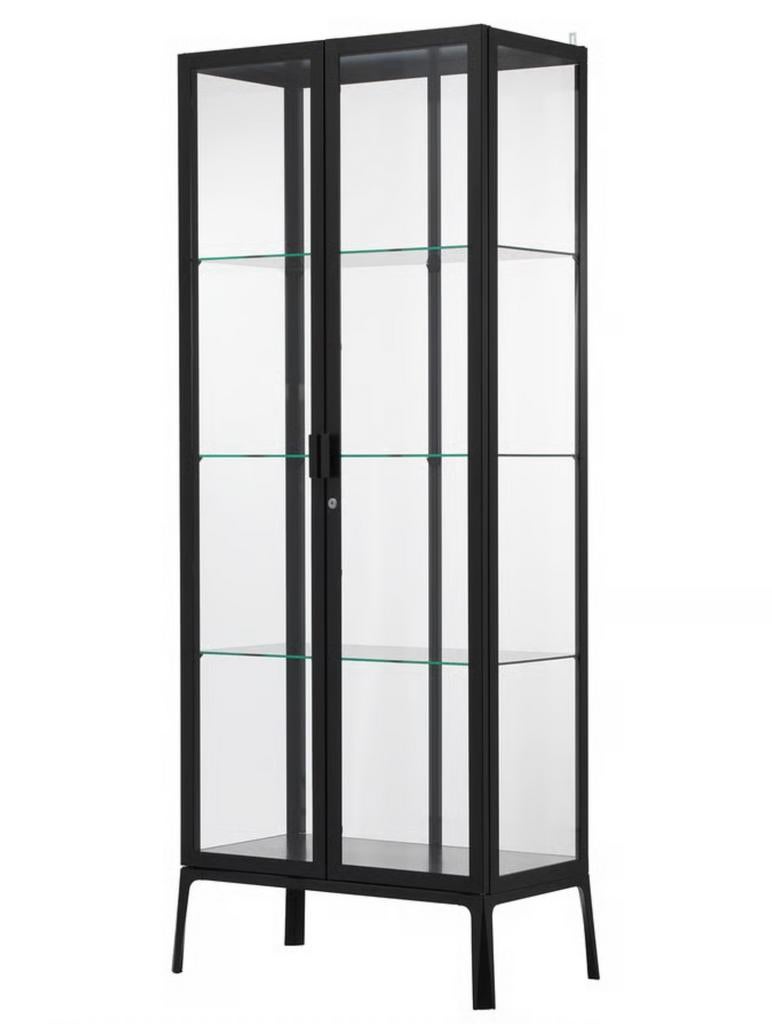Ikea Milsbo Vitrinekast, Ophalen, 50 tot 100 cm, Zo goed als nieuw, Minder dan 100 cm