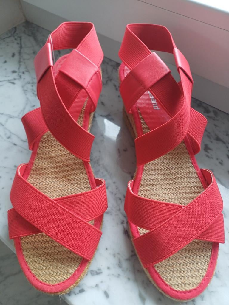 Graceland Sandalen maat 38 Nieuw, Nieuw, Graceland, Rood, Sandalen of Muiltjes