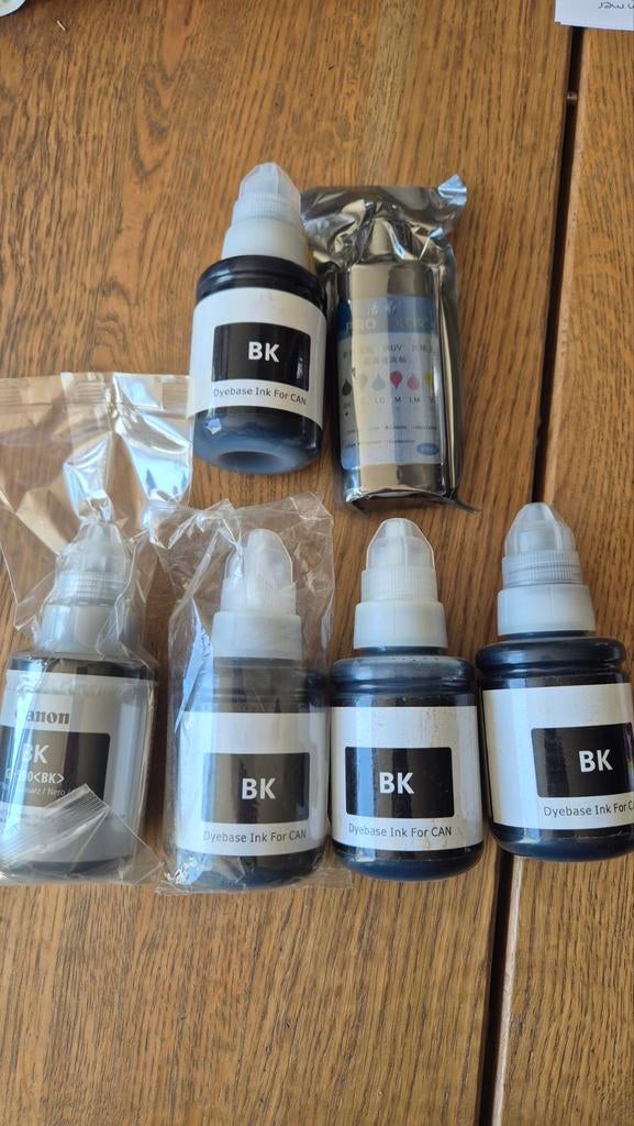 Canon GI 590 en GI 490 inkt, Verzenden, Nieuw