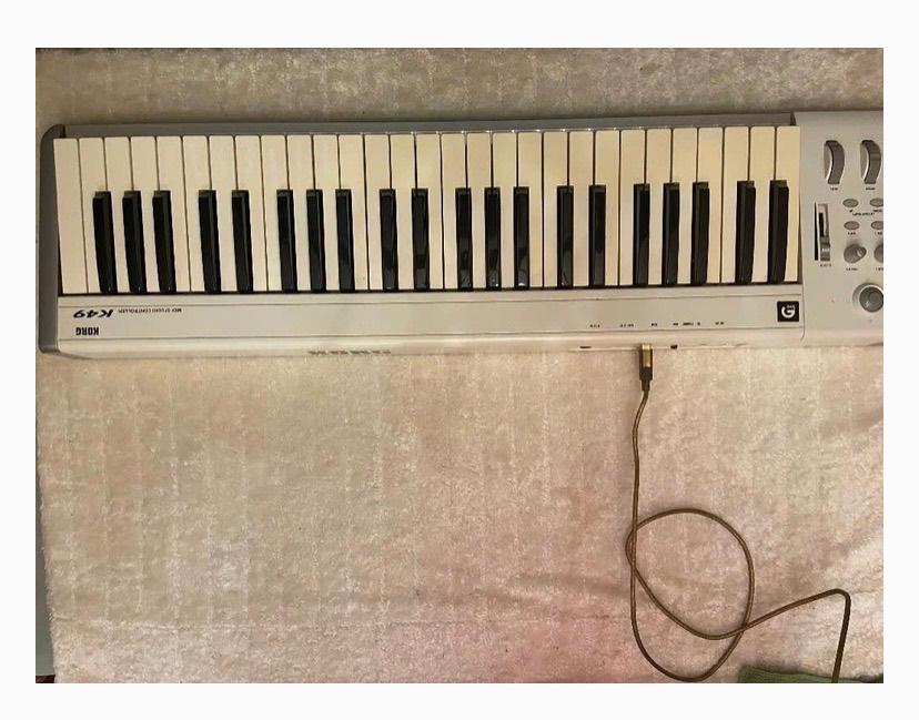 Korg K49 MIDI Studio Controller, Muziek en Instrumenten, Keyboards, Ophalen, Gebruikt, 49 toetsen, Korg