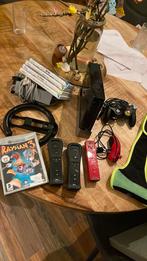 Nintendo wii set, Verzenden, ., Met 2 controllers, Zo goed als nieuw