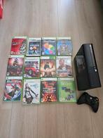 Xbox 360 Slim 250GB Nieuw met 12 games, Ophalen of Verzenden, Zo goed als nieuw, 250 GB, Met games