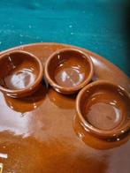 tapas schaal met drie vast schaaltjes, Antiek en Kunst, Ophalen of Verzenden