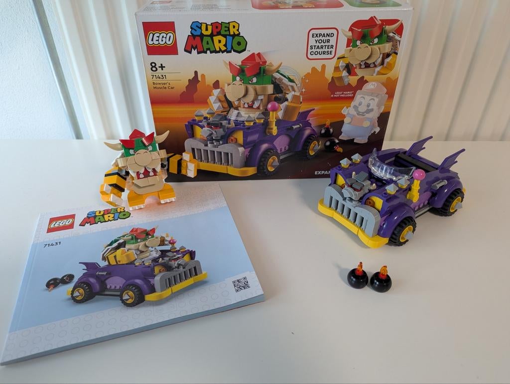 Lego super Mario bowser's muscle car 71431, Ophalen of Verzenden