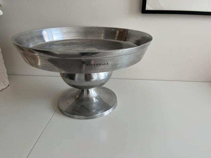 Riverdale schaal, Huis en Inrichting, Woonaccessoires | Schalen en Manden, Gebruikt, Schaal, Rond, Ophalen
