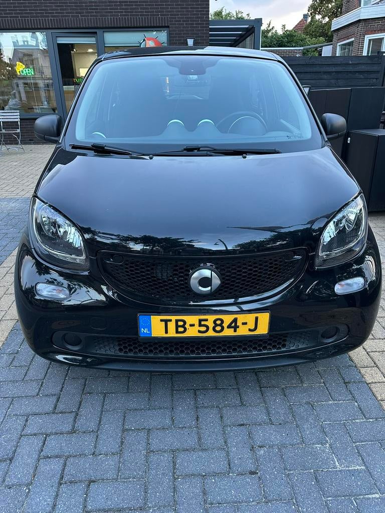 Smart Forfour 2018 – Zwart, Auto's, Smart, Achterwielaandrijving, 4 stoelen, Zwart, Origineel Nederlands