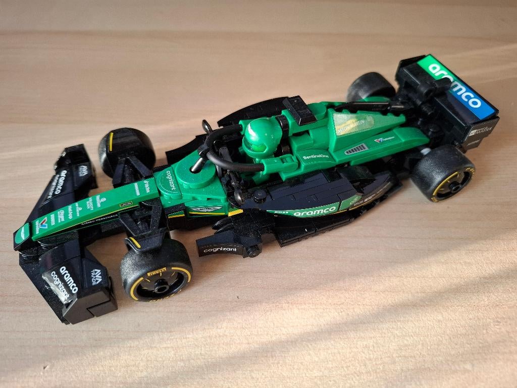 Lego Speed Champions 77245 - Aston Martin Aramco F1 AMR24, Lego, Zo goed als nieuw, Compleet, Complete set
