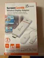 J5 create screencast 4k wireless display adapter nieuw, Ophalen of Verzenden, Nieuw