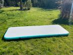 Airtrack  3x1x0,1m - Perfect voor turnen en gymnastiek, Sport en Fitness, Ophalen, Zo goed als nieuw, Blauw, Materiaal