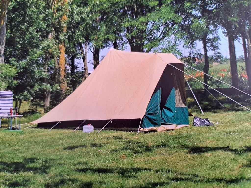 ESVO Kansas Vastkuip tent, Caravans en Kamperen, Tenten, Ophalen, Gebruikt, Tot en met 4