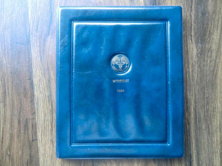 Meerdere proof jaarsets 1988 / 1995 skai blauwe boekvorm, Postzegels en Munten, Munten | Nederland, Setje, Koningin Beatrix, Ophalen of Verzenden