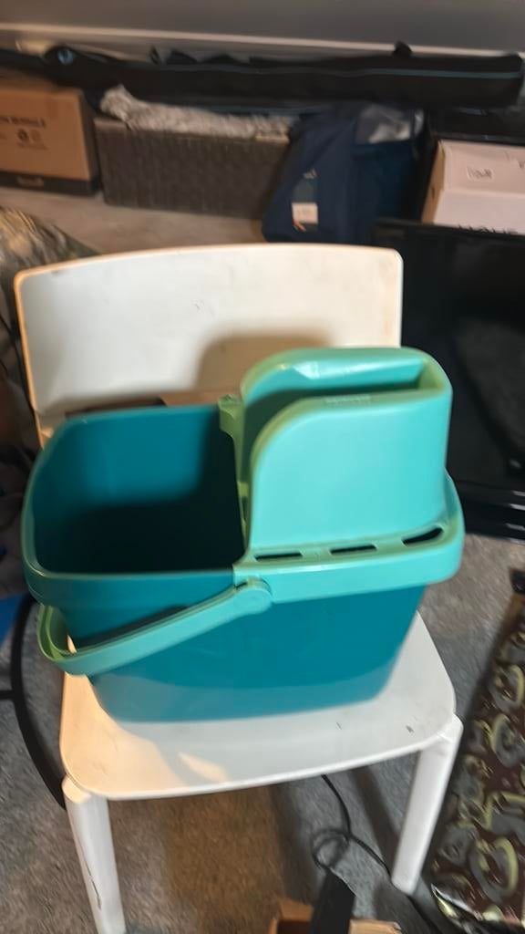 Leifheit emmer, Ophalen of Verzenden, Zo goed als nieuw, Kunststof