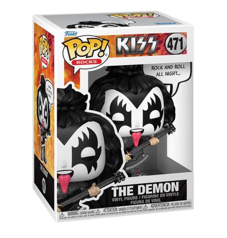 FUNKO - Rocks - Kiss - 471 - The Demon, Verzamelen, Poppetjes en Figuurtjes, Nieuw, Ophalen of Verzenden
