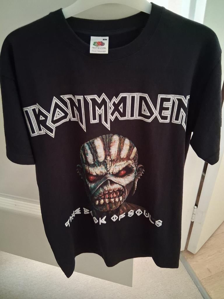 Iron maiden T-shirt, Kleding | Heren, T-shirts, Ophalen, Maat 46 (S) of kleiner, Zwart