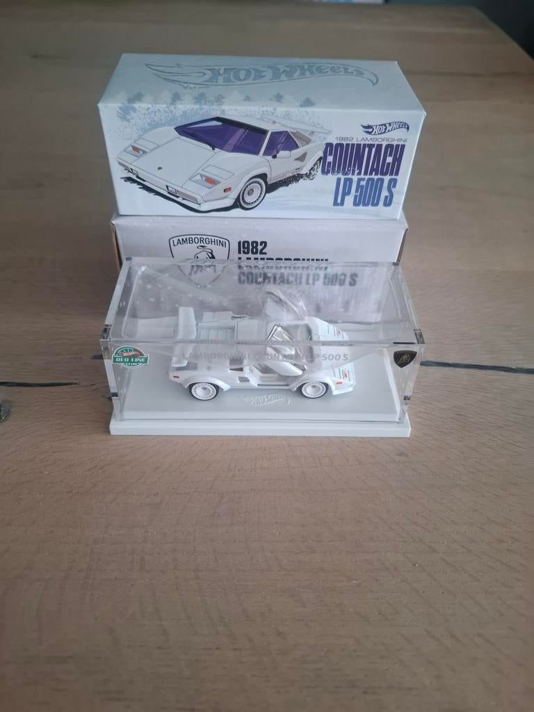 Hot Wheels RLC Exclusive - 1982 Lamborghini Countach LP 500, Ophalen of Verzenden, Nieuw, Auto