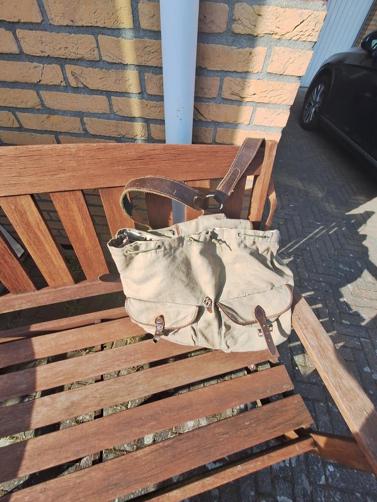 Vintage rugtas te koop, Ophalen of Verzenden, Gebruikt, Overige merken, Waterdicht