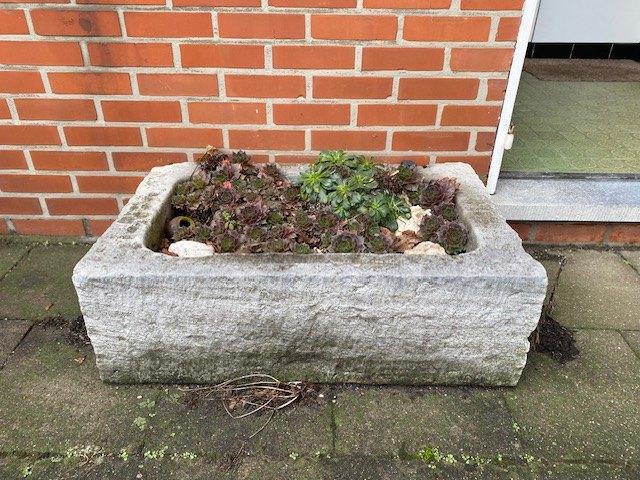 Bloembak uit natuursteen, Ophalen, Steen, Gebruikt, Minder dan 30 cm