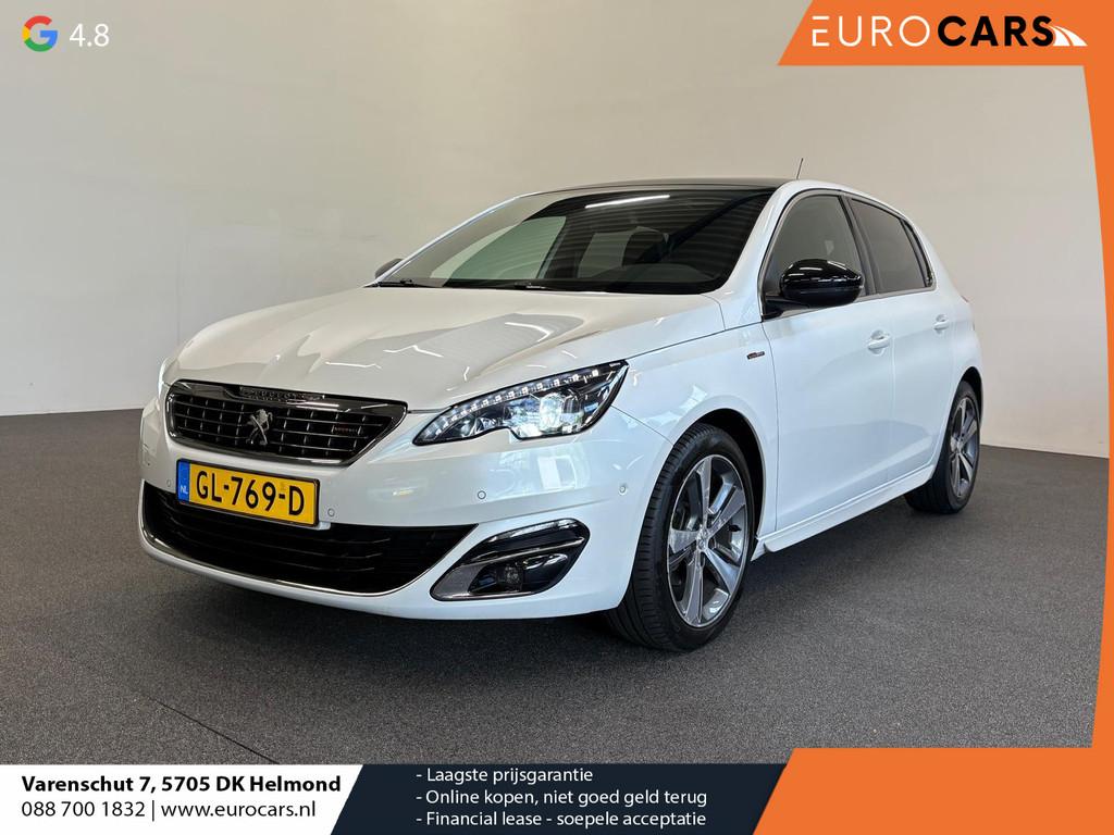 Peugeot 308 1.2 GT-Line Panoramadak Navigatie Camera Parkeer, Stof, Gebruikt, Euro 6, Origineel Nederlands